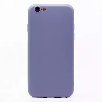 Чехол-накладка Activ Original Design для смартфона Apple iPhone 6/6S, soft-touch, серый (115598)