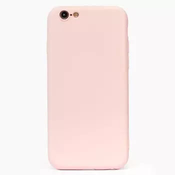 Чехол-накладка Activ Original Design для смартфона Apple iPhone 6/6S, soft-touch, светло-розовый (107274)