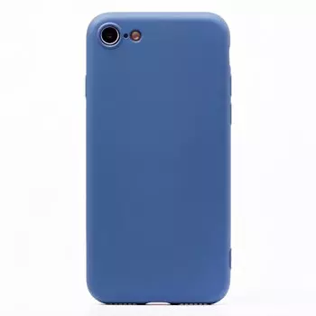 Чехол-накладка Activ Original Design для смартфона Apple iPhone 7/8, soft-touch, синий (115610)