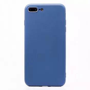 Чехол-накладка Activ Original Design для смартфона Apple iPhone 7 Plus/8 Plus, soft-touch, синий (115602)
