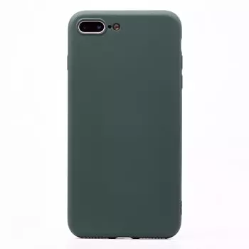 Чехол-накладка Activ Original Design для смартфона Apple iPhone 7 Plus/8 Plus, soft-touch, темно-зеленый (115605)
