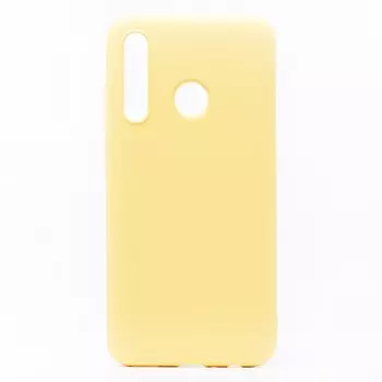 Чехол-накладка Activ Original Design для смартфона Huawei Honor 10 Lite/P Smart 2019, soft-touch, желтый (115774)