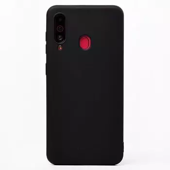 Чехол-накладка Activ Original Design для смартфона Samsung SM-A606 Galaxy A60, soft-touch, черный (107409)
