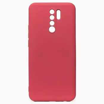 Чехол-накладка Activ Original Design для смартфона Xiaomi Redmi 9, бордовый (119448)