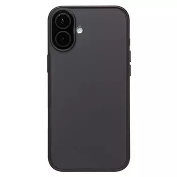 Чехол-накладка Activ PC035 для смартфона Apple iPhone 16 Plus, силикон, черный (234434)