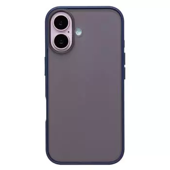 Чехол-накладка Activ PC035 для смартфона Apple iPhone 16, силикон, темно-синий (234437)