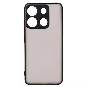 Чехол-накладка Activ PC041 для смартфона Infinix Smart 7 Plus, пластик, черный (221249)