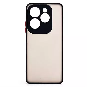 Чехол-накладка Activ PC041 для смартфона Infinix Hot 40, силикон, черный (226979)