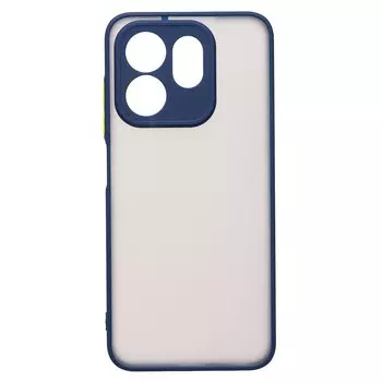 Чехол-накладка Activ PC041 для смартфона Infinix Hot 50i, силикон, темно-синий (237624)