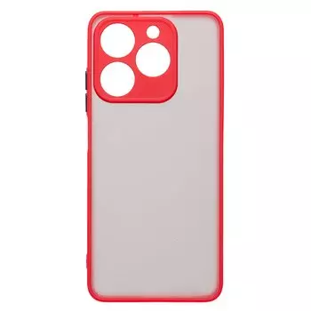 Чехол-накладка Activ PC041 для смартфона Realme C61 4G Global, силикон, красный (236997)