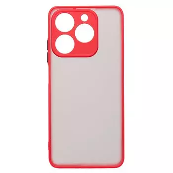 Чехол-накладка Activ PC041 для смартфона Realme C63 4G, силикон, красный (236934)