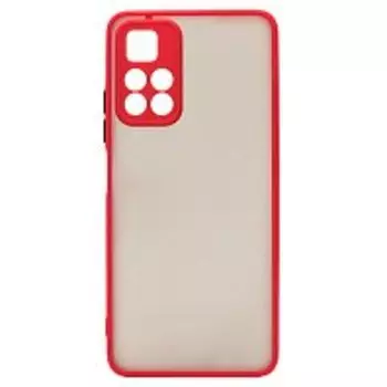 Чехол-накладка Activ PC041 для смартфона Redmi Xiaomi Poco M4 Pro 5G/Redmi Note 11 5G, пластик, силикон, красный (203523)