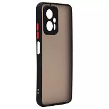 Чехол-накладка Activ PC041 для смартфона Redmi Xiaomi Poco X4 GT/Redmi Note 11T Pro, пластик, силикон, черный (209984)