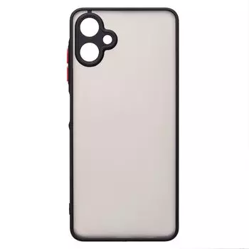 Чехол-накладка Activ PC041 для смартфона Samsung Galaxy A06, силикон, черный (235679)