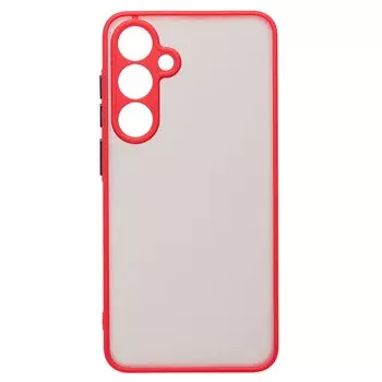 Чехол-накладка Activ PC041 для смартфона Samsung Galaxy S24FE, силикон, красный (237274)