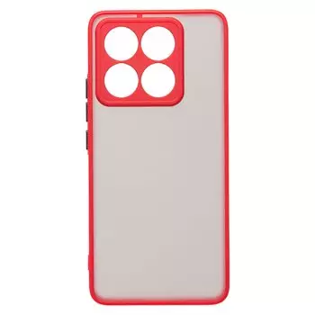 Чехол-накладка Activ PC041 для смартфона Xiaomi 14T, силикон, красный (237295)