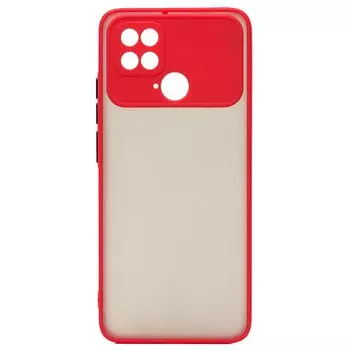 Чехол-накладка Activ PC041 для смартфона Xiaomi Poco C40, пластик, красный (209199)