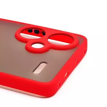 Чехол-накладка Activ PC041 для смартфона Xiaomi Redmi Note 13 Pro+, пластик, красный (223906)