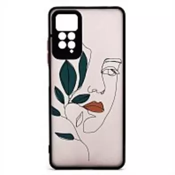 Чехол-накладка Activ PC057 для смартфона Redmi Xiaomi Redmi Note 11 Pro 4G Global/Redmi Note 11 Pro 5G Global, силикон/пластик, черный (207105)