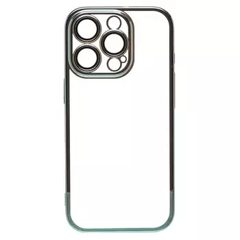 Чехол-накладка Activ PC073 для смартфона Apple iPhone 16 Pro, пластик, силикон, зеленый (236474)