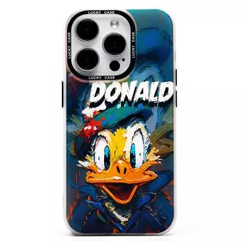 Чехол-накладка Activ PC081 для смартфона Apple iPhone 15 Pro, силикон, принт 004 (236575)