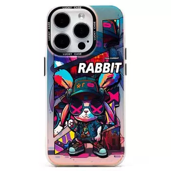 Чехол-накладка Activ PC081 для смартфона Apple iPhone 15 Pro, силикон, принт 005 (236576)