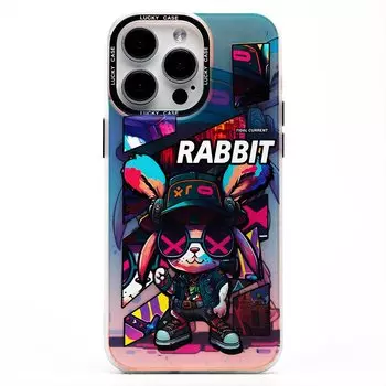 Чехол-накладка Activ PC081 для смартфона Apple iPhone 15 Pro Max, силикон, принт 005 (236572)