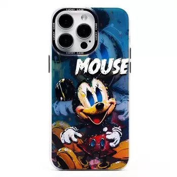 Чехол-накладка Activ PC081 для смартфона Apple iPhone 15 Pro Max, силикон, принт 006 (236573)