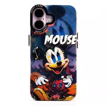 Чехол-накладка Activ PC081 для смартфона Apple iPhone 16, силикон, принт 006 (236569)