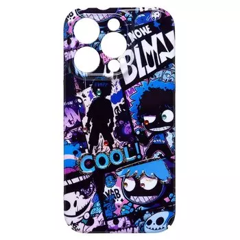 Чехол-накладка Activ PC085 для смартфона Apple iPhone 14 Pro, пластик, разноцветный (224275)