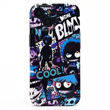 Чехол-накладка Activ PC085 для смартфона Apple iPhone 15, пластик, разноцветный (224341)