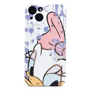 Чехол-накладка Activ PC085 для смартфона Apple iPhone 13, пластик, разноцветный (224268)