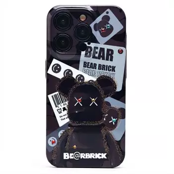 Чехол-накладка Activ PC085 для смартфона Apple iPhone 15 Pro, пластик, разноцветный (224355)