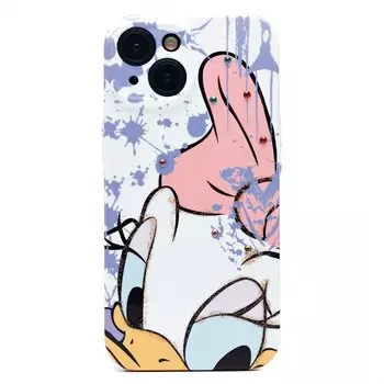 Чехол-накладка Activ PC085 для смартфона Apple iPhone 15, пластик, разноцветный (224340)