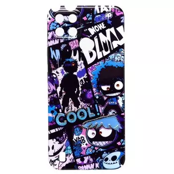 Чехол-накладка Activ PC085 для смартфона Oppo Realme C21Y, пластик, разноцветный (224527)