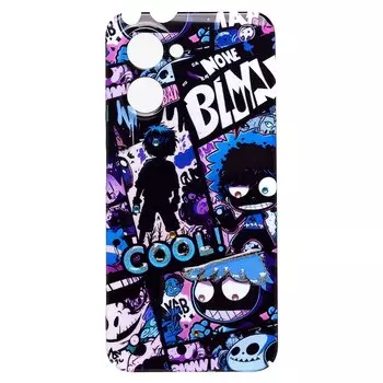 Чехол-накладка Activ PC085 для смартфона Oppo Realme C33, пластик, разноцветный (224509)