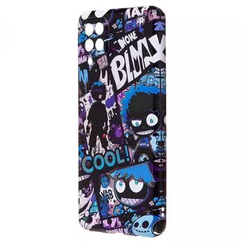 Чехол-накладка Activ PC085 для смартфона Samsung Galaxy A12, пластик, разноцветный (224377)