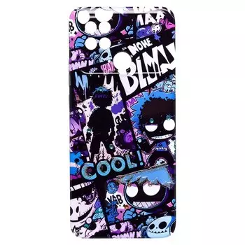 Чехол-накладка Activ PC085 для смартфона Xiaomi Poco C40, пластик, разноцветный (224445)