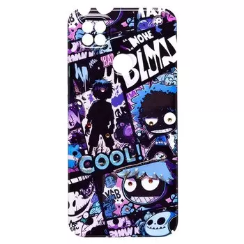 Чехол-накладка Activ PC085 для смартфона Xiaomi Redmi 9C, пластик, разноцветный (224425)