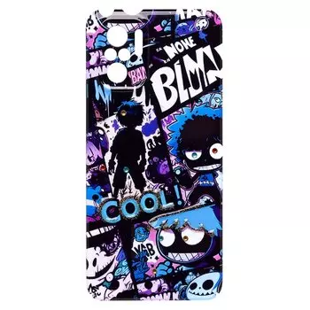 Чехол-накладка Activ PC085 для смартфона Xiaomi Redmi Note 10, пластик, разноцветный (224431)