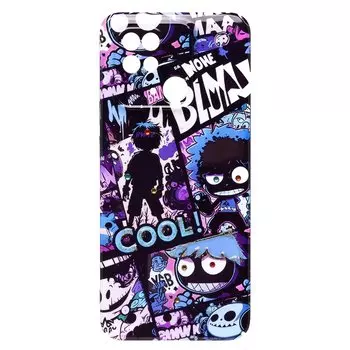 Чехол-накладка Activ PC085 для смартфона Xiaomi Redmi 10C, пластик, разноцветный (224413)