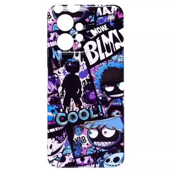 Чехол-накладка Activ PC085 для смартфона Xiaomi Redmi Note 12 4G, пластик, разноцветный (224419)