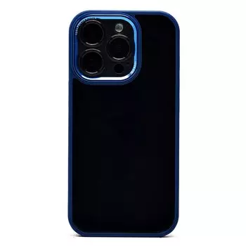 Чехол-накладка Activ PC090 для смартфона Apple iPhone 16 Pro, силикон, синий (235535)