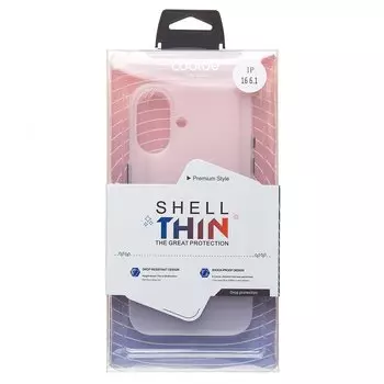 Чехол-накладка Activ PC091 для смартфона Apple iPhone 16, силикон, белый (236680)