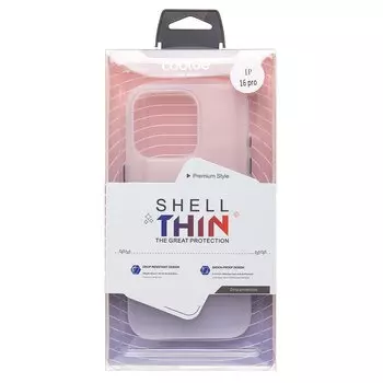 Чехол-накладка Activ PC091 для смартфона Apple iPhone 16 Pro, силикон, белый (236678)