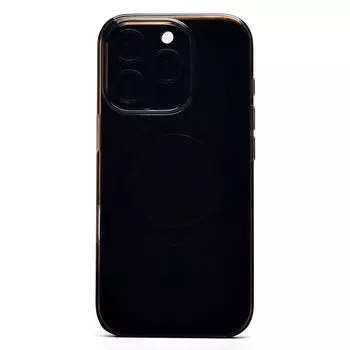 Чехол-накладка Activ PC Clear Case SafeMag для смартфона Apple iPhone 16 Pro, силикон, прозрачный/черный (234519)