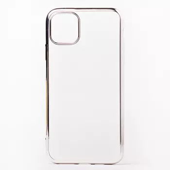 Чехол-накладка Activ Pilot для смартфона Apple iPhone 11, силикон, серебристый (103332)