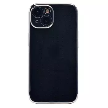 Чехол-накладка Activ Pilot для смартфона Apple iPhone 15, силикон, серебристый (222379)