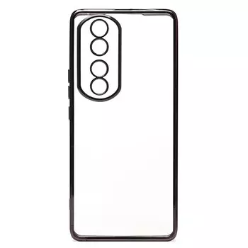 Чехол-накладка Activ Pilot для смартфона HONOR 70 Pro, силикон, прозрачный/черный (206864)