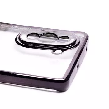 Чехол-накладка Activ Pilot для смартфона Huawei nova 10, прозрачный, с черной рамкой (210081)